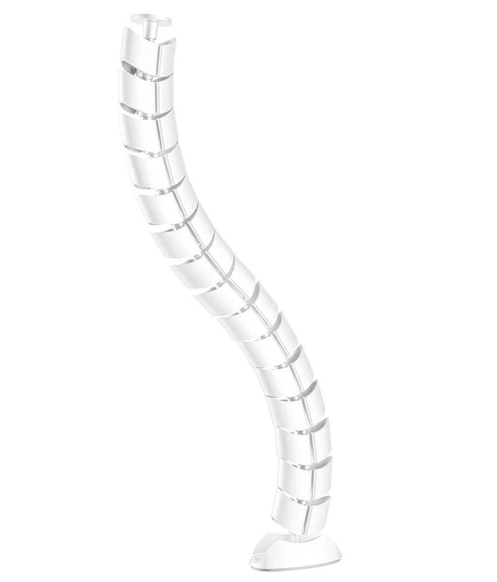 Cable Management Spine in White - OOF-P09